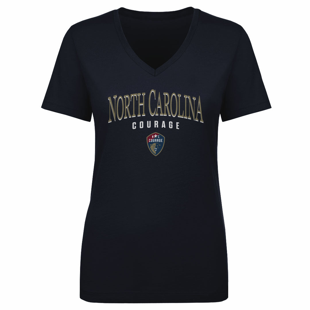 North Carolina Courage Women&#39;s V-Neck T-Shirt | 500 LEVEL