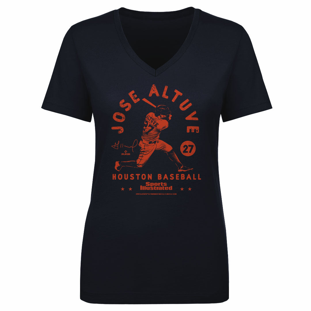 Jose Altuve Women&#39;s V-Neck T-Shirt | 500 LEVEL