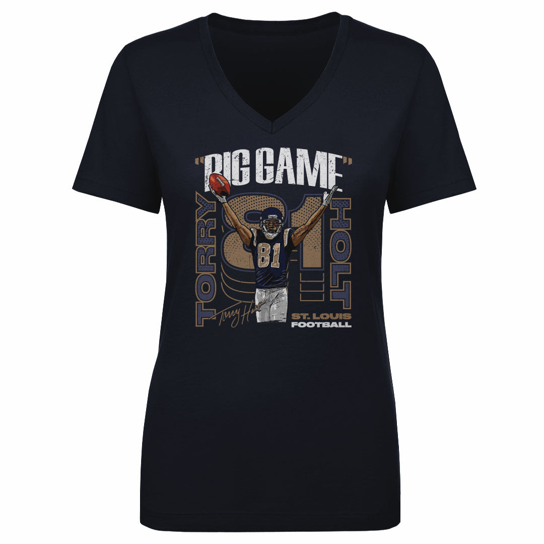 Torry Holt Women&#39;s V-Neck T-Shirt | 500 LEVEL