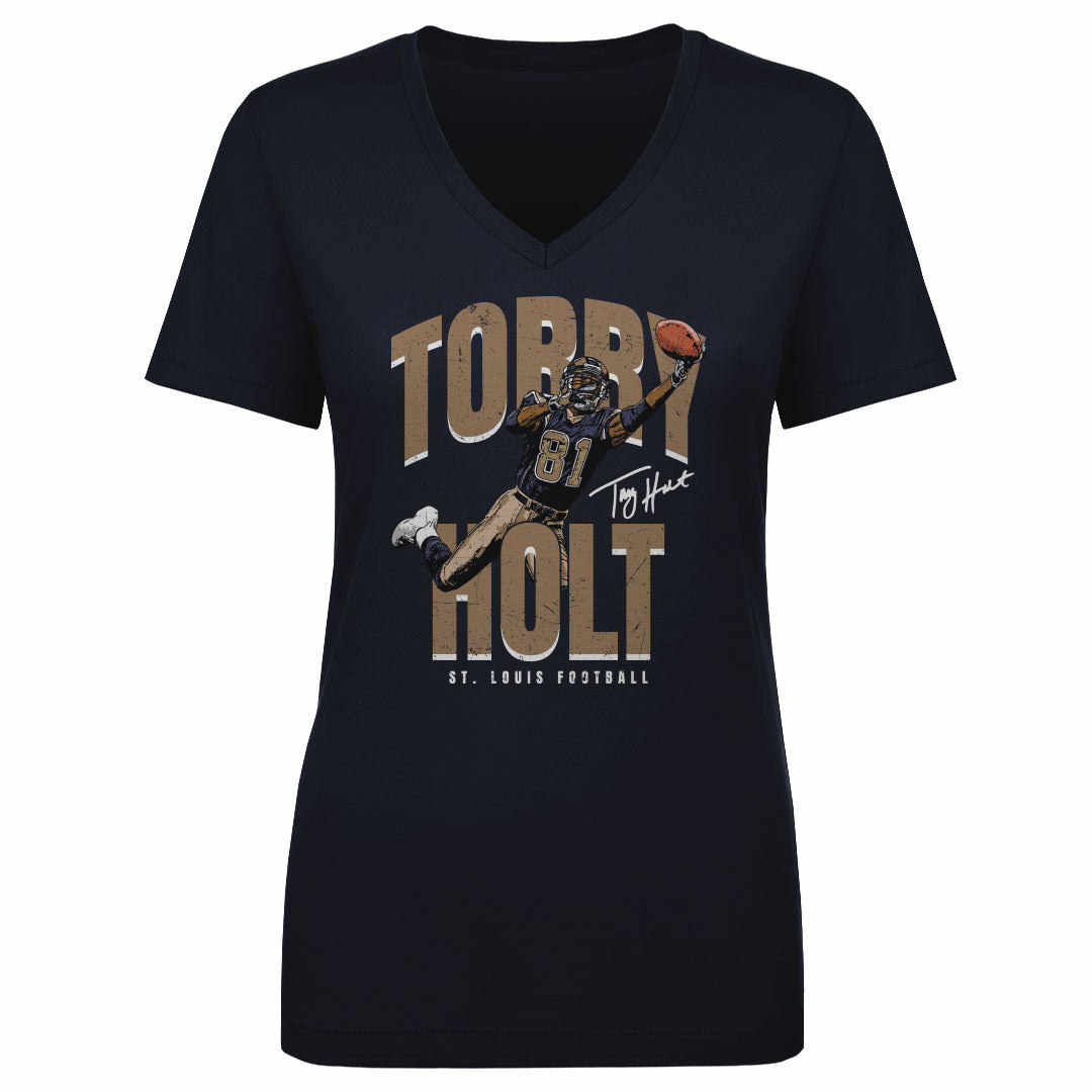 Torry Holt Women&#39;s V-Neck T-Shirt | 500 LEVEL