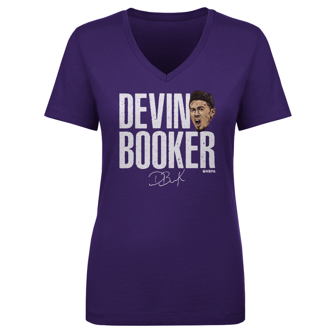 Devin Booker Women&#39;s V-Neck T-Shirt | 500 LEVEL