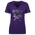 Lamar Jackson Women's V-Neck T-Shirt | 500 LEVEL