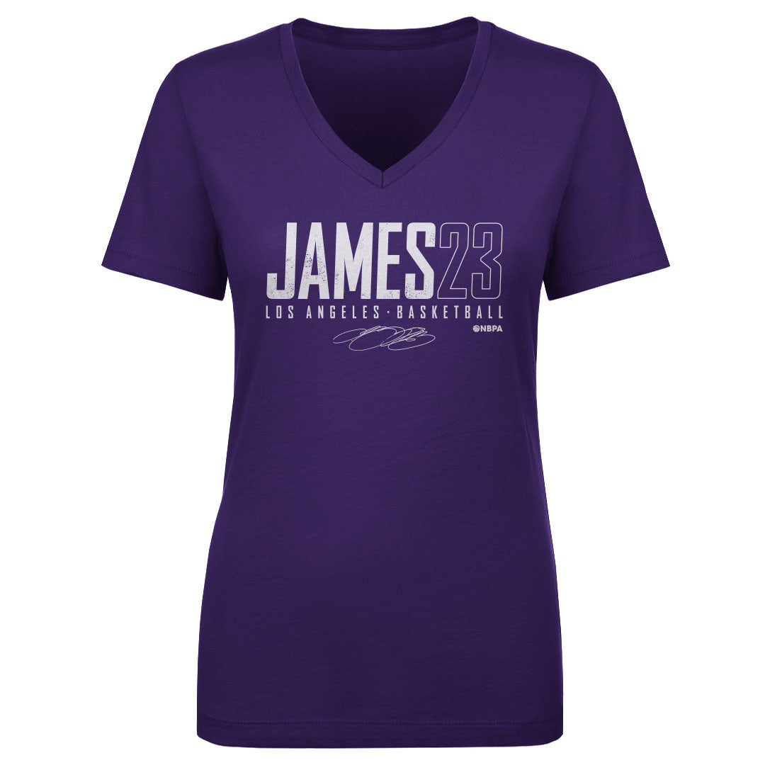 LeBron James Women&#39;s V-Neck T-Shirt | 500 LEVEL