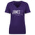 LeBron James Women's V-Neck T-Shirt | 500 LEVEL