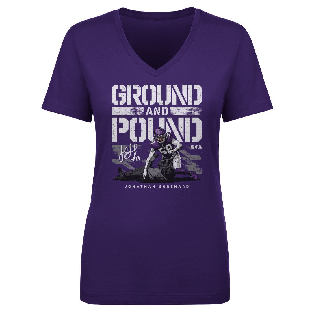 Jonathan Greenard Women&#39;s V-Neck T-Shirt | 500 LEVEL