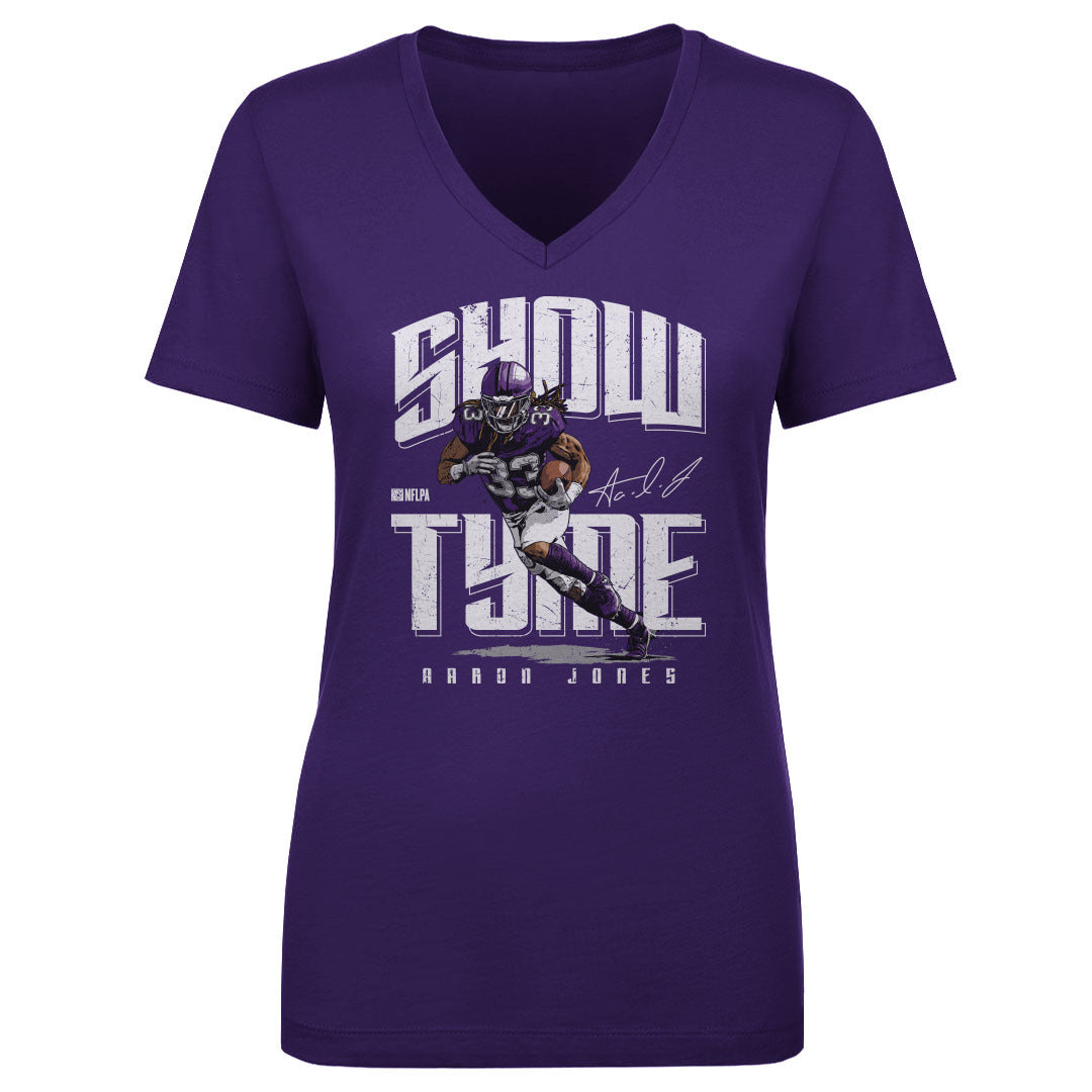 Aaron Jones Women&#39;s V-Neck T-Shirt | 500 LEVEL