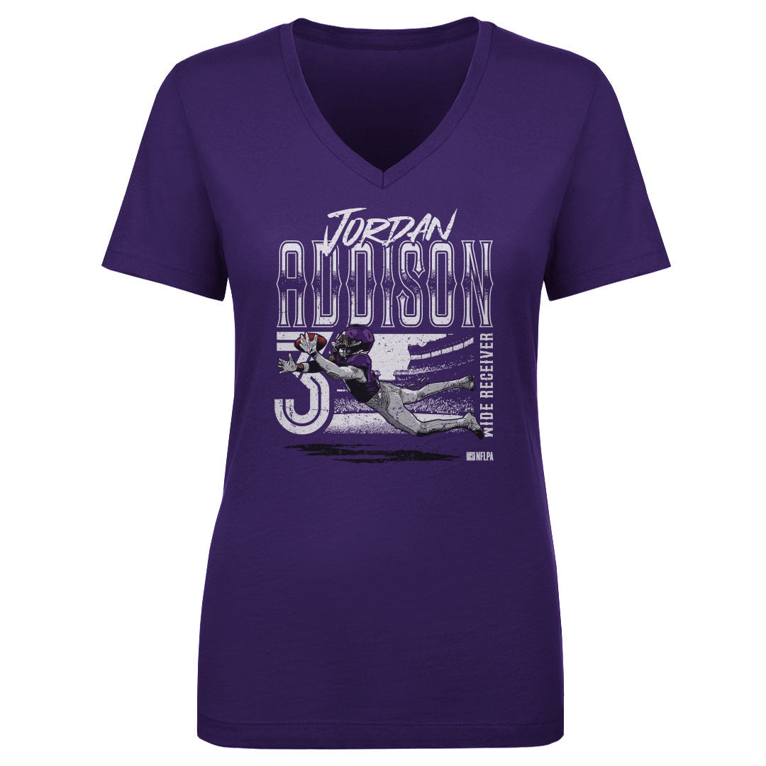 Jordan Addison Women&#39;s V-Neck T-Shirt | 500 LEVEL