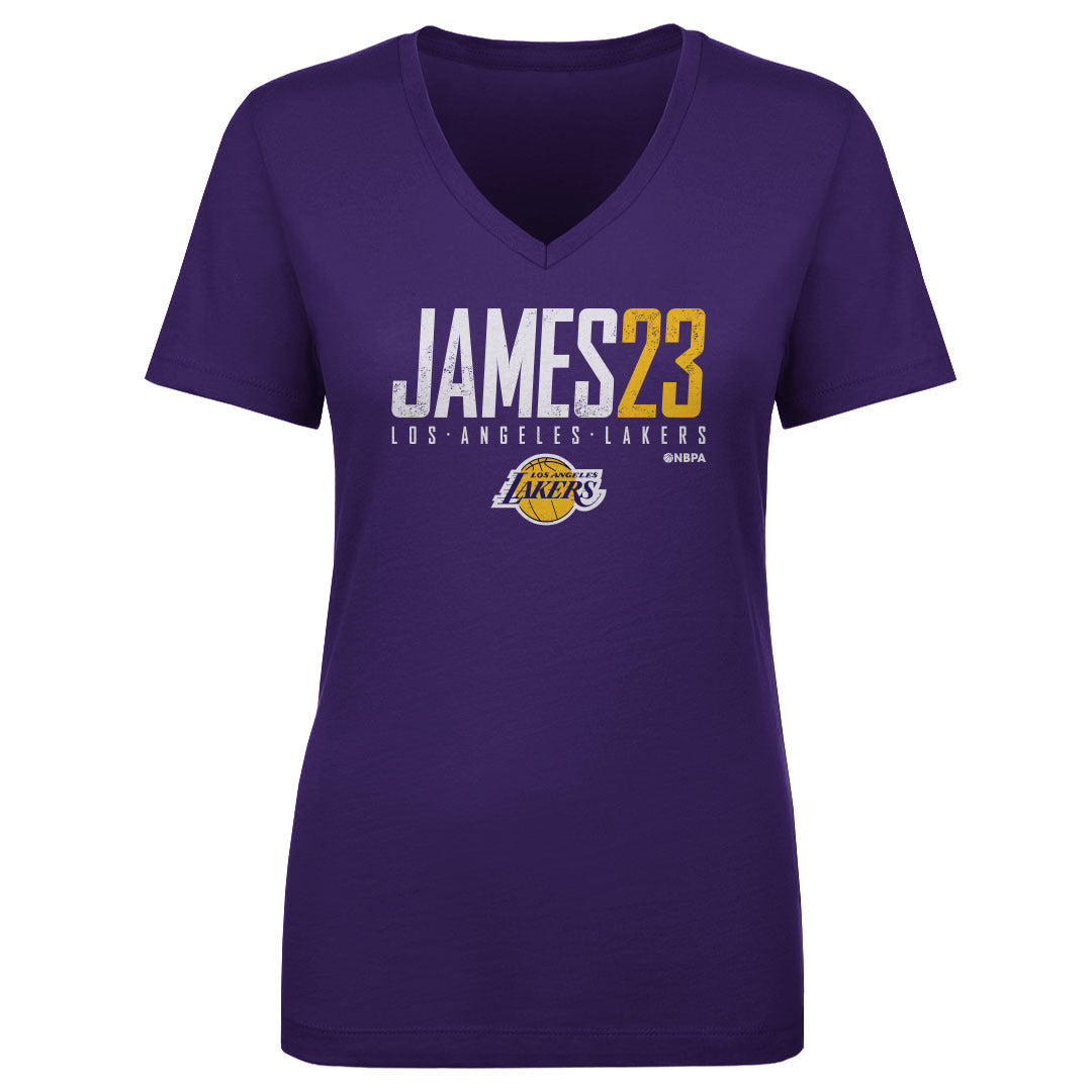 LeBron James Women&#39;s V-Neck T-Shirt | 500 LEVEL