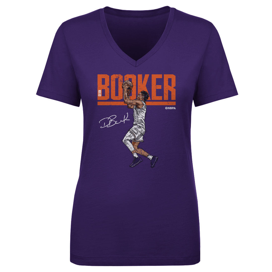 Devin Booker Women&#39;s V-Neck T-Shirt | 500 LEVEL