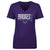 Miles Bridges Women's V-Neck T-Shirt | 500 LEVEL