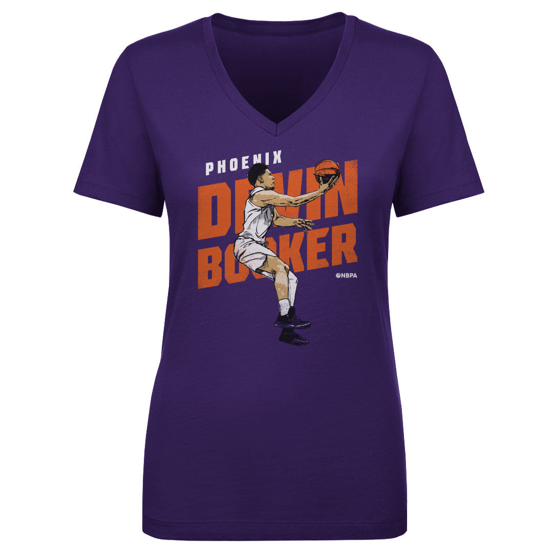 Devin Booker Women&#39;s V-Neck T-Shirt | 500 LEVEL