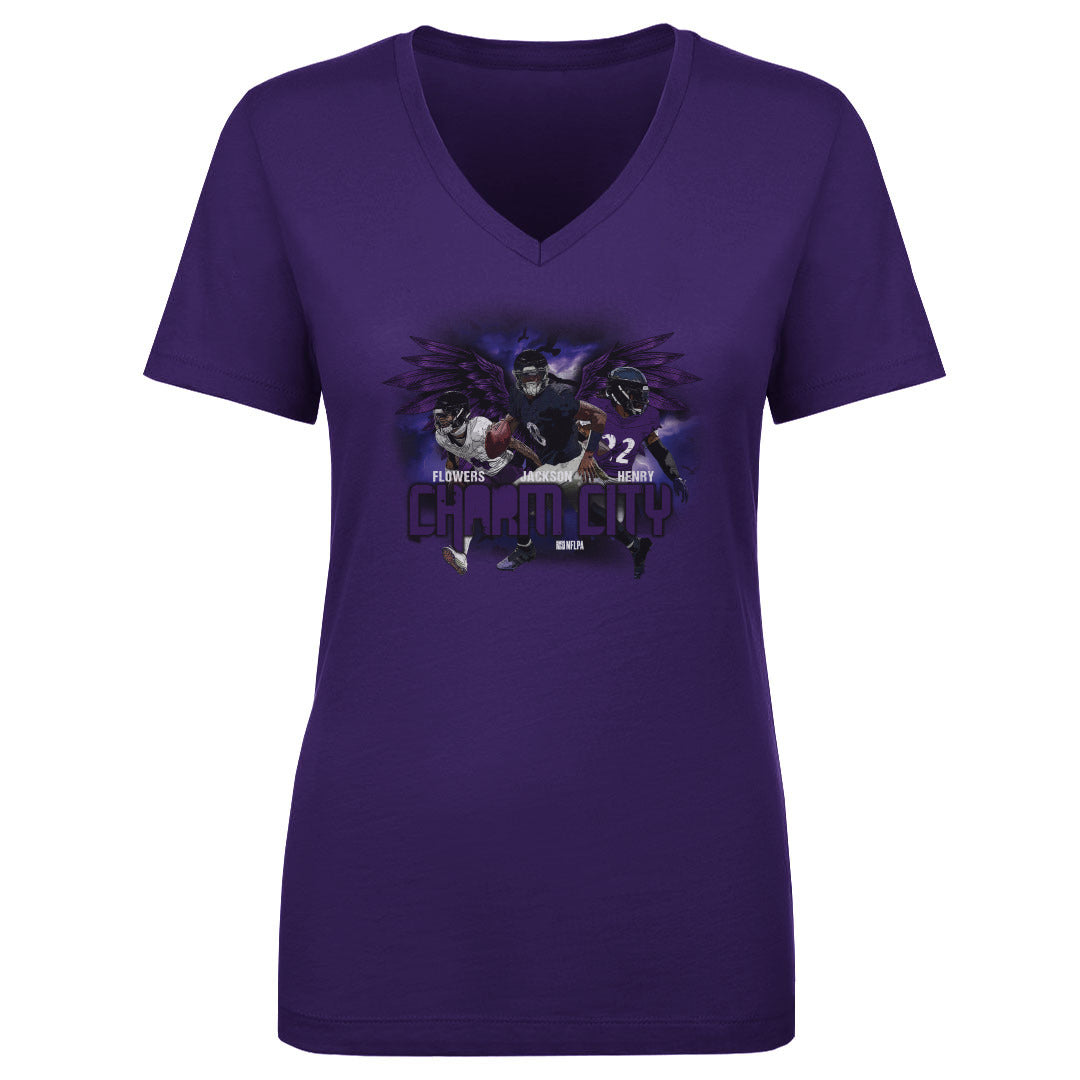 Baltimore Women&#39;s V-Neck T-Shirt | 500 LEVEL