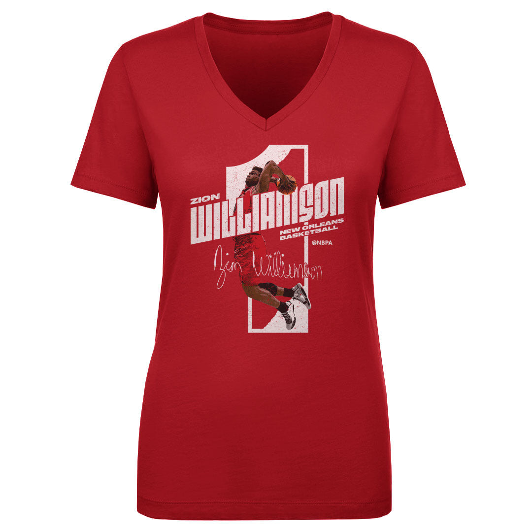 Zion Williamson Women&#39;s V-Neck T-Shirt | 500 LEVEL