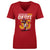 Christian Okoye Women's V-Neck T-Shirt | 500 LEVEL