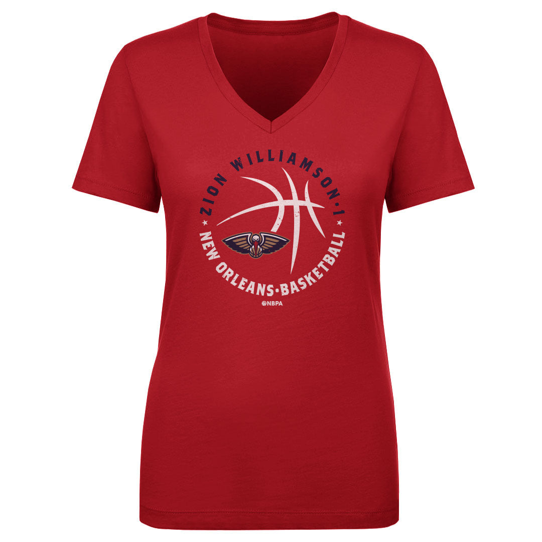 Zion Williamson Women&#39;s V-Neck T-Shirt | 500 LEVEL