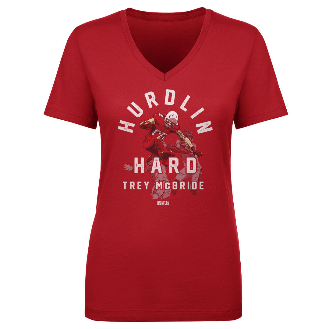 Trey McBride Women&#39;s V-Neck T-Shirt | 500 LEVEL