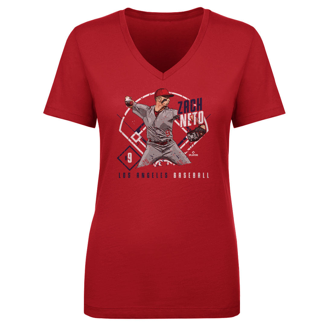 Zach Neto Women&#39;s V-Neck T-Shirt | 500 LEVEL