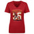 Christian Okoye Women's V-Neck T-Shirt | 500 LEVEL