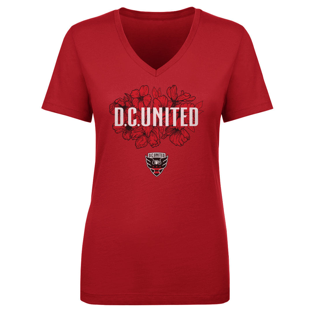 D.C. United Women&#39;s V-Neck T-Shirt | 500 LEVEL