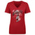 Christian McCaffrey Women's V-Neck T-Shirt | 500 LEVEL