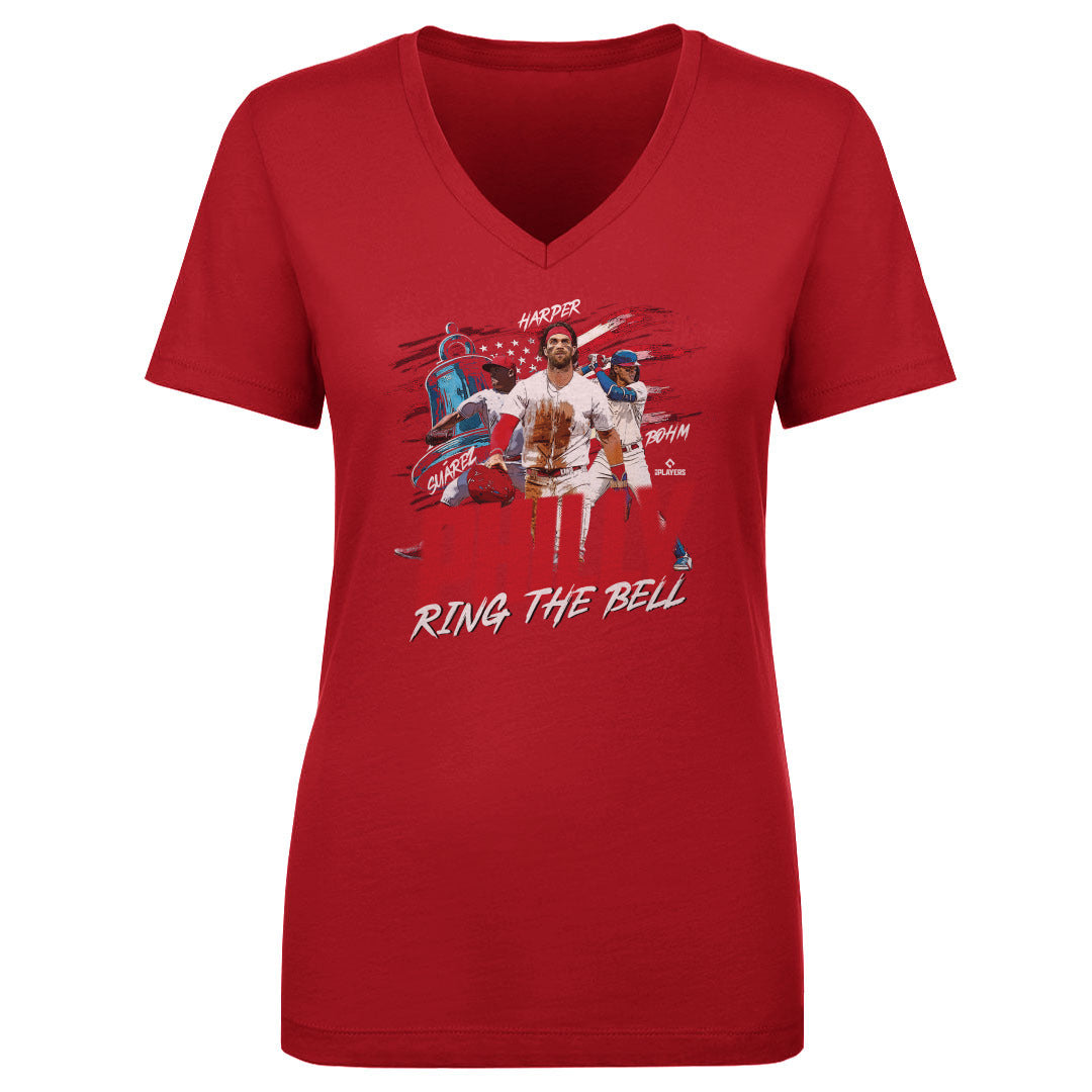 Bryce Harper Women&#39;s V-Neck T-Shirt | 500 LEVEL