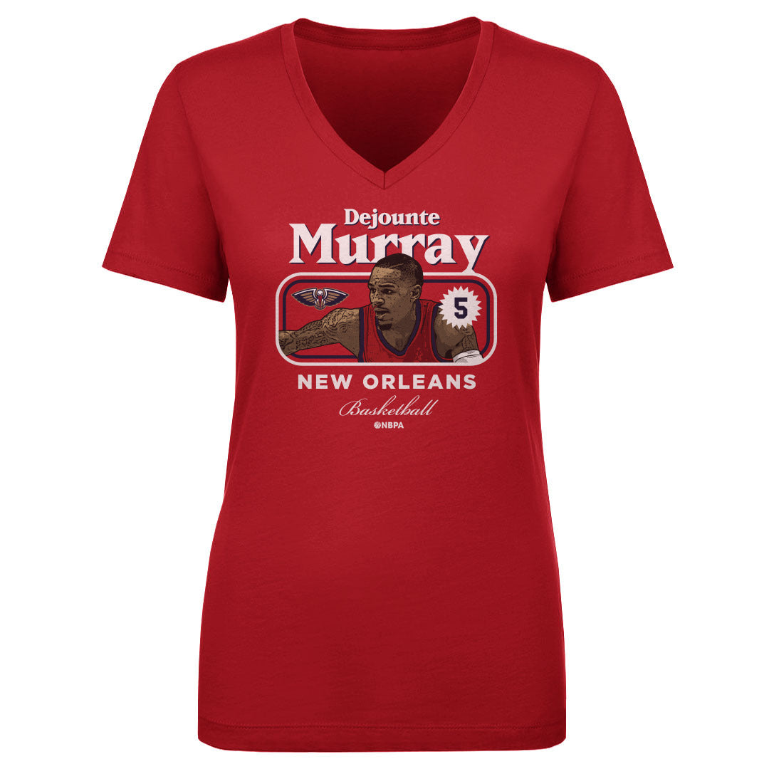 Dejounte Murray Women&#39;s V-Neck T-Shirt | 500 LEVEL