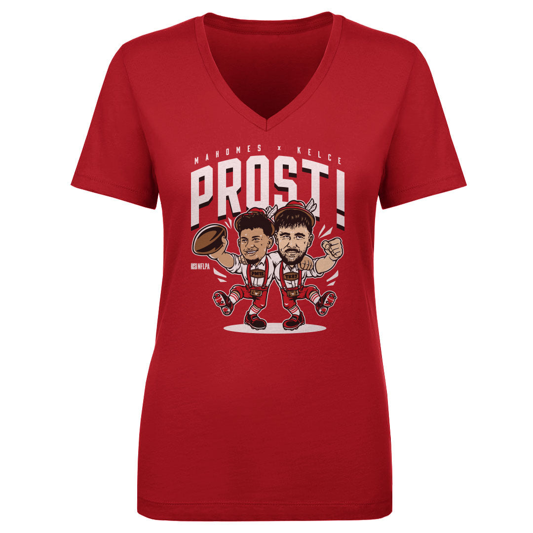 Patrick Mahomes Women&#39;s V-Neck T-Shirt | 500 LEVEL