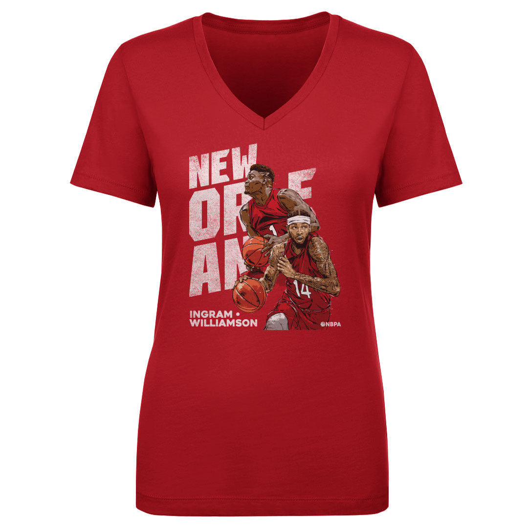 Zion Williamson Women&#39;s V-Neck T-Shirt | 500 LEVEL