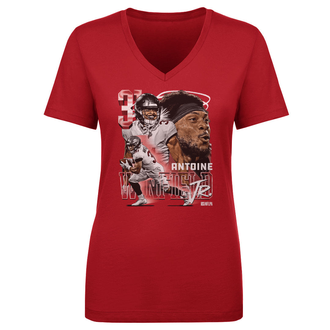 Antoine Winfield Jr. Women&#39;s V-Neck T-Shirt | 500 LEVEL