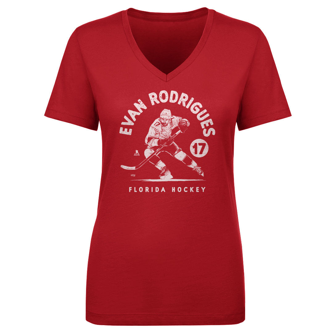 Evan Rodrigues Women&#39;s V-Neck T-Shirt | 500 LEVEL