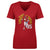 Christian Okoye Women's V-Neck T-Shirt | 500 LEVEL