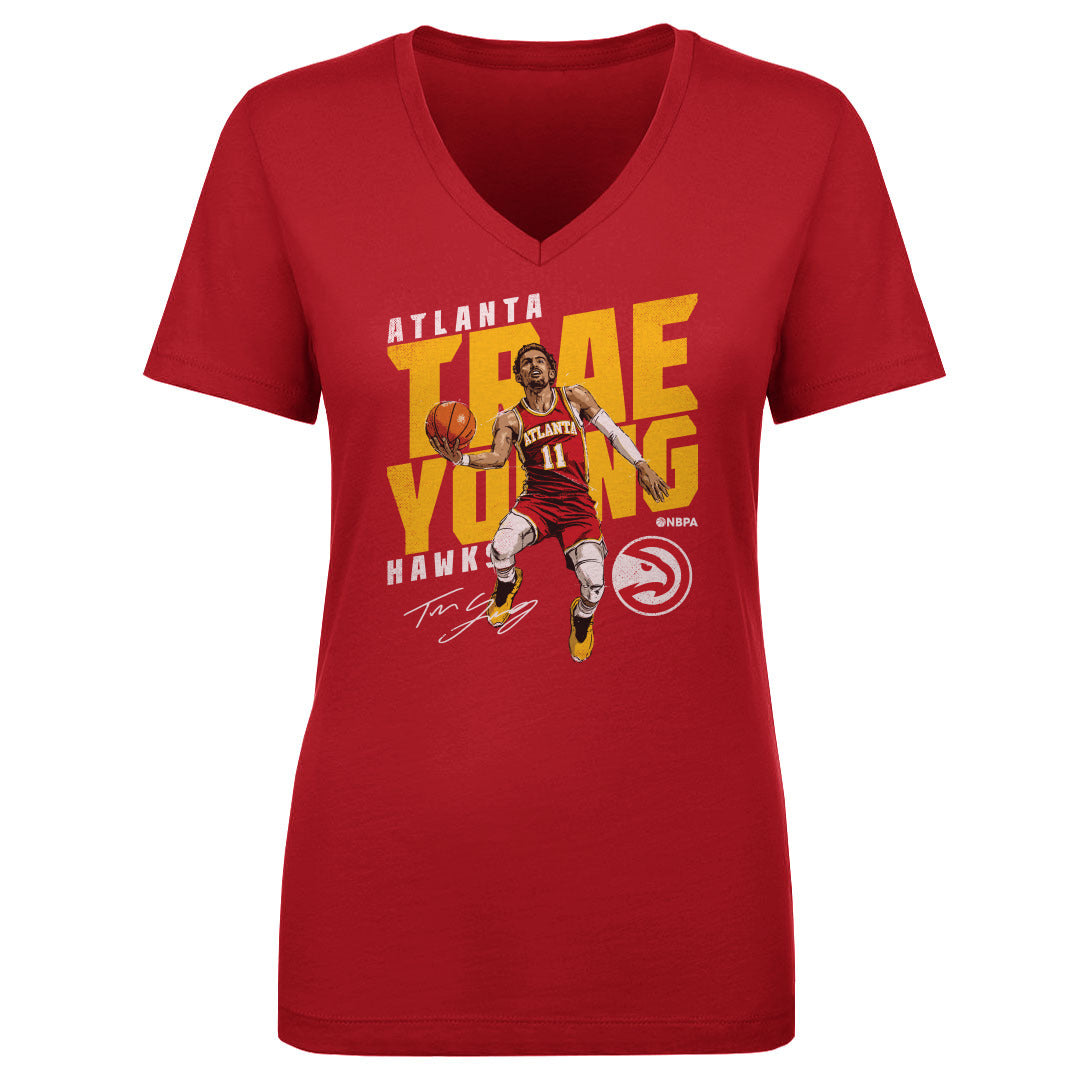 Trae Young Women&#39;s V-Neck T-Shirt | 500 LEVEL