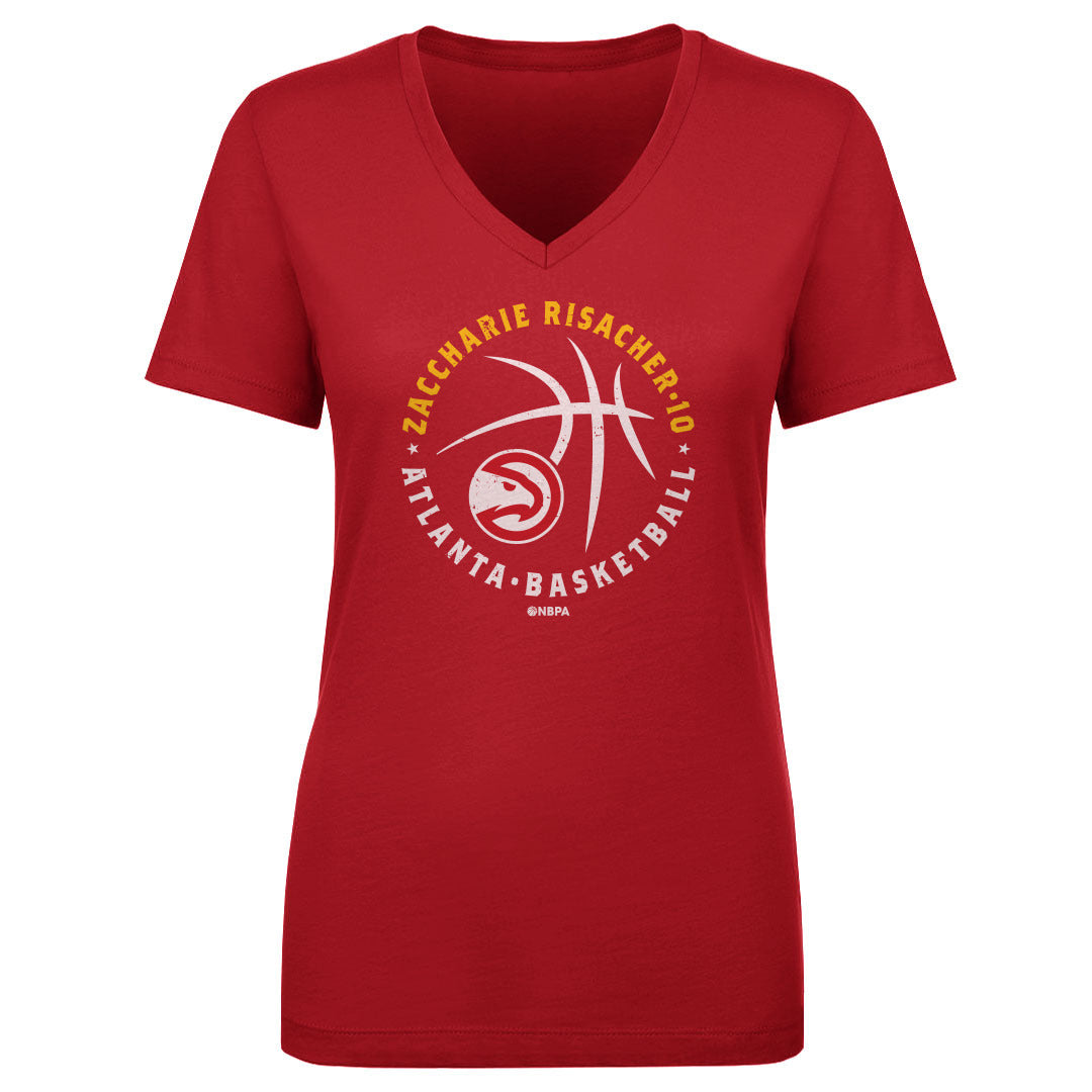 Zaccharie Risacher Women&#39;s V-Neck T-Shirt | 500 LEVEL