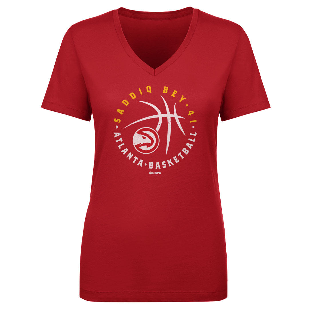 Saddiq Bey Women&#39;s V-Neck T-Shirt | 500 LEVEL