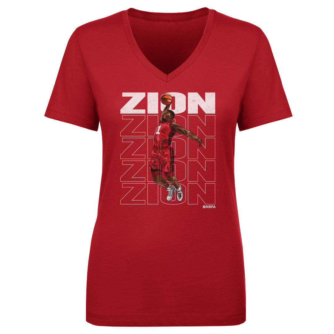 Zion Williamson Women&#39;s V-Neck T-Shirt | 500 LEVEL