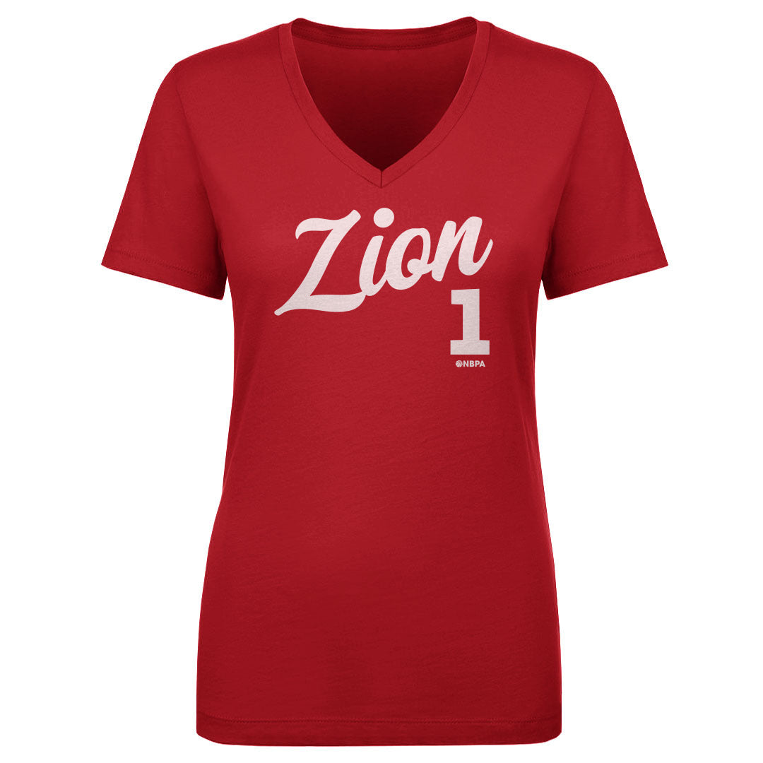 Zion Williamson Women&#39;s V-Neck T-Shirt | 500 LEVEL