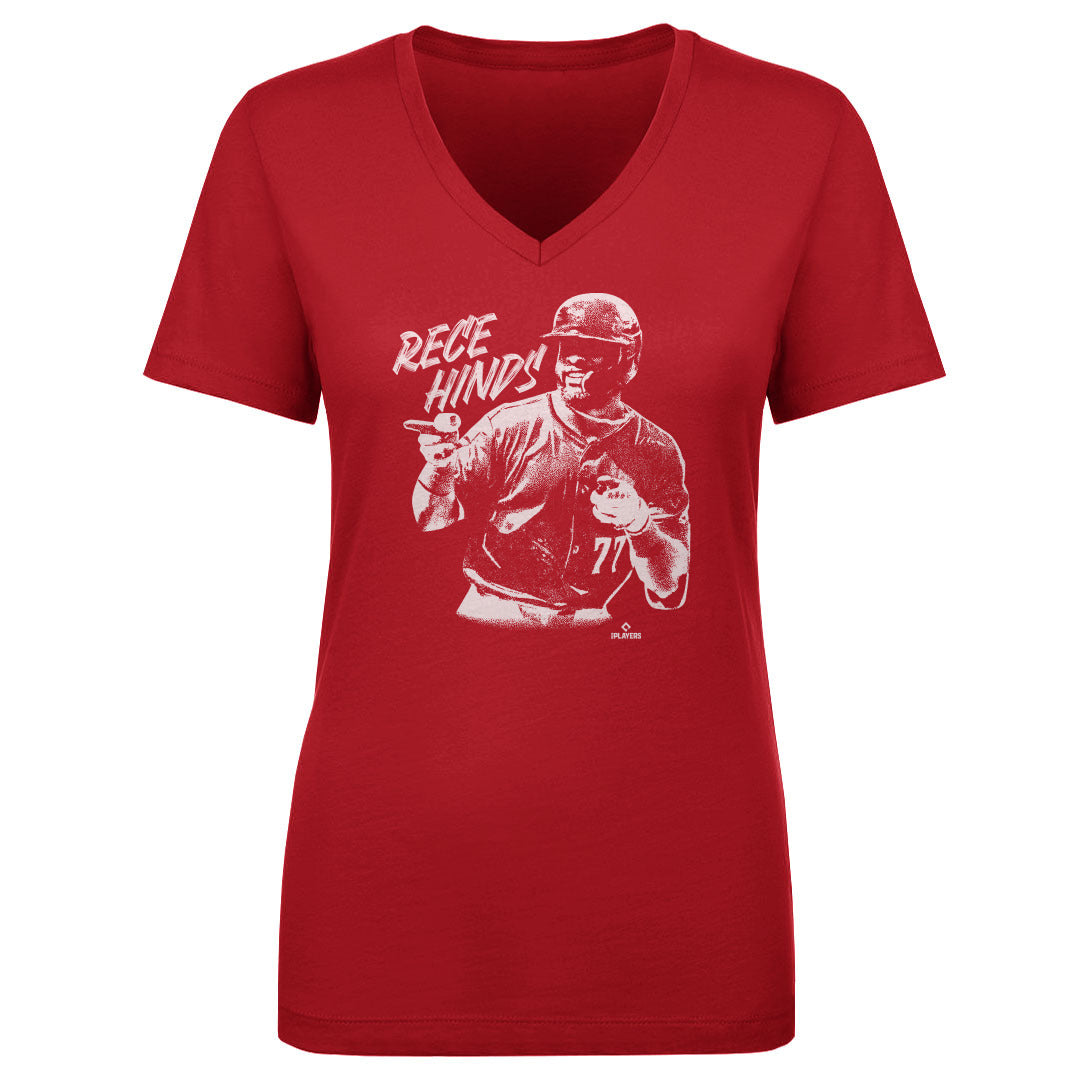 Rece Hinds Women&#39;s V-Neck T-Shirt | 500 LEVEL