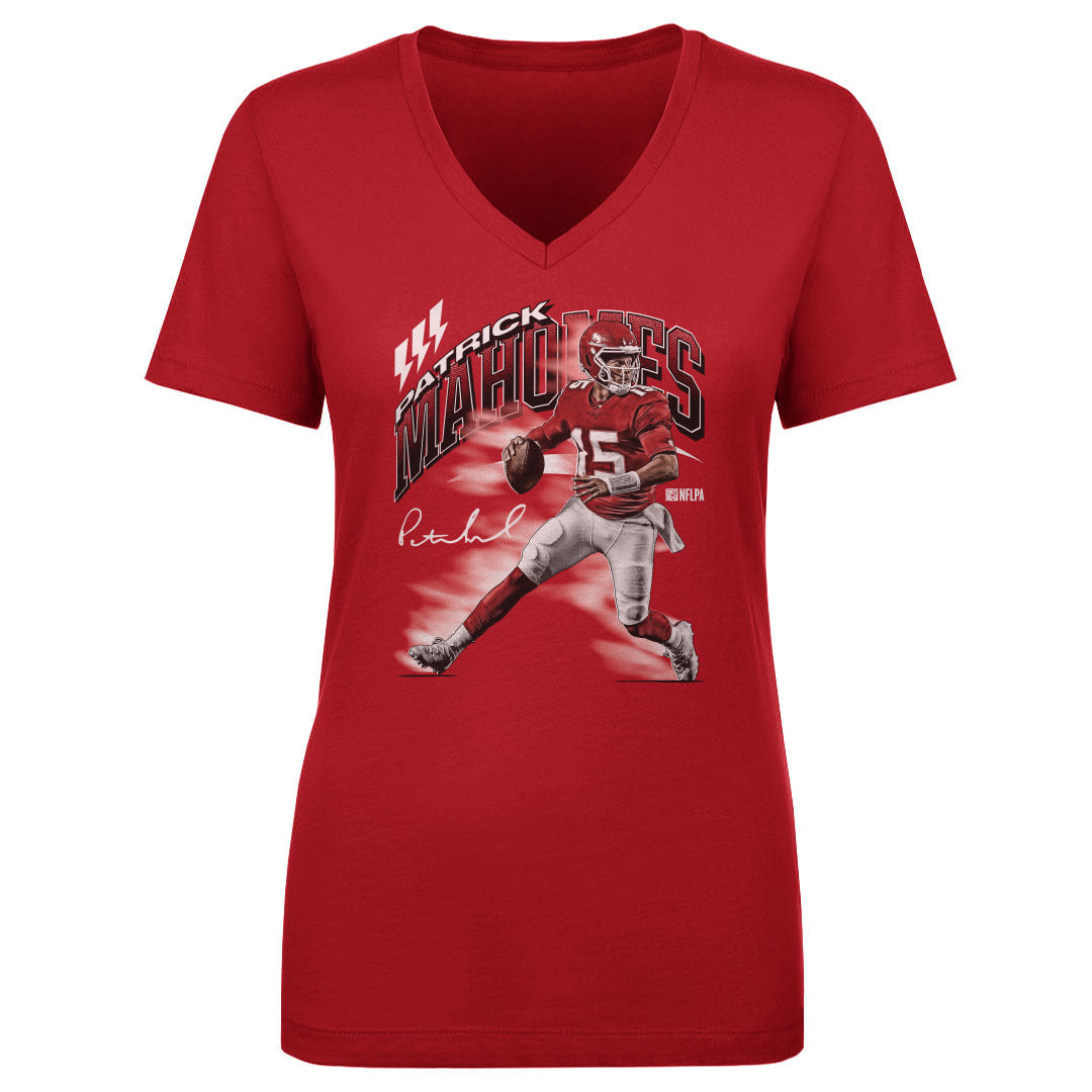 Patrick Mahomes Women&#39;s V-Neck T-Shirt | 500 LEVEL