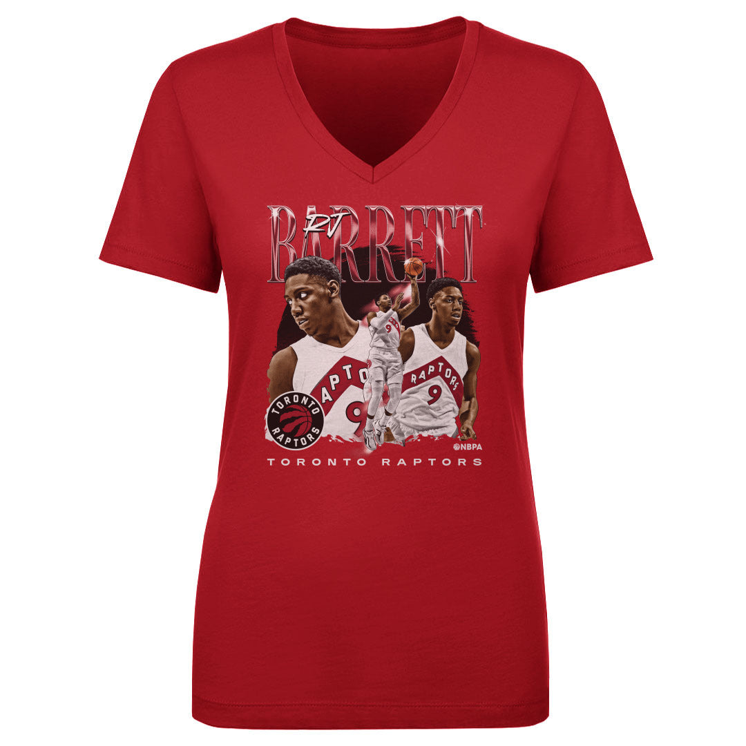 RJ Barrett Women&#39;s V-Neck T-Shirt | 500 LEVEL