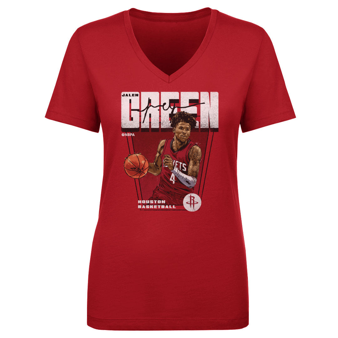 Jalen Green Women&#39;s V-Neck T-Shirt | 500 LEVEL