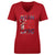 Christian McCaffrey Women's V-Neck T-Shirt | 500 LEVEL