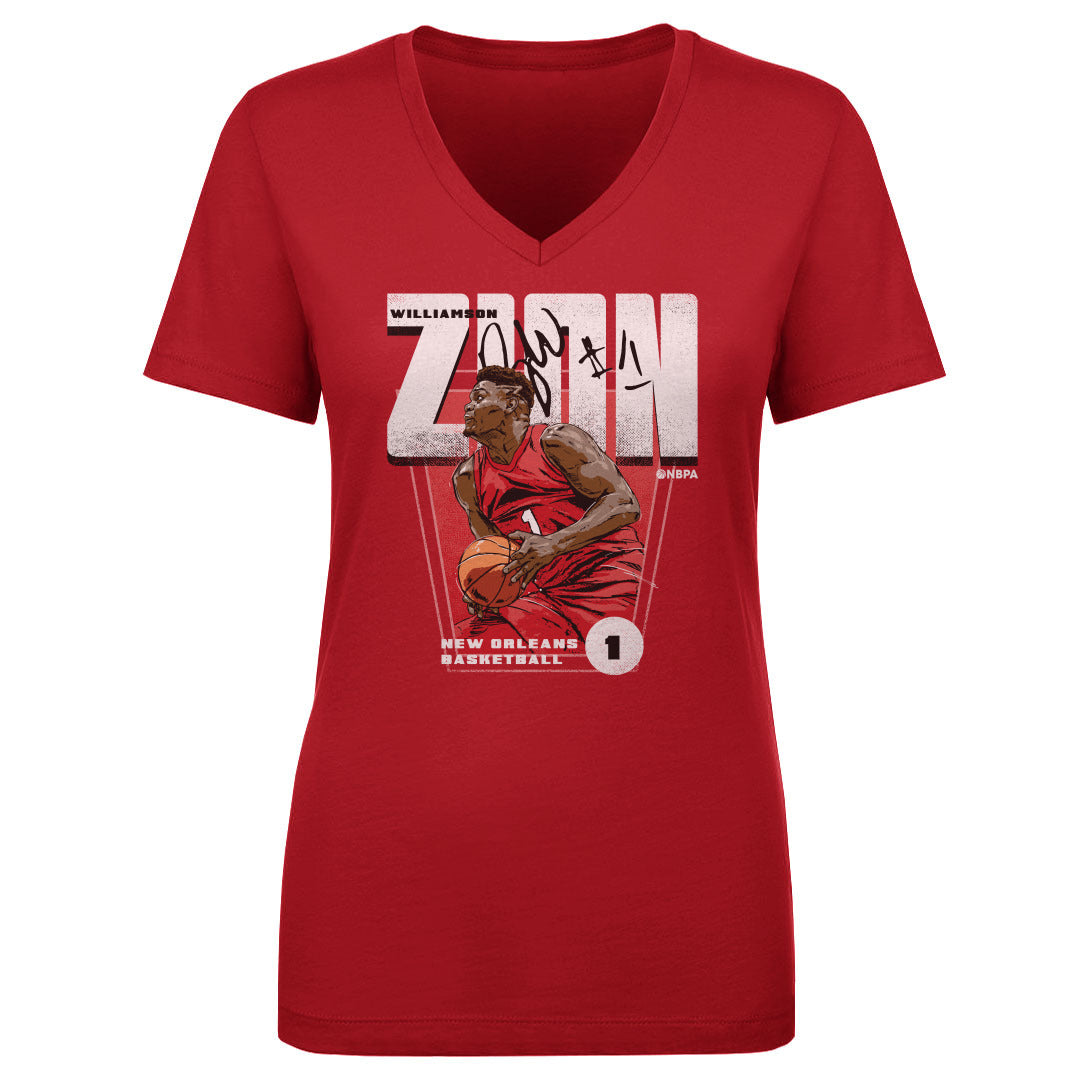 Zion Williamson Women&#39;s V-Neck T-Shirt | 500 LEVEL