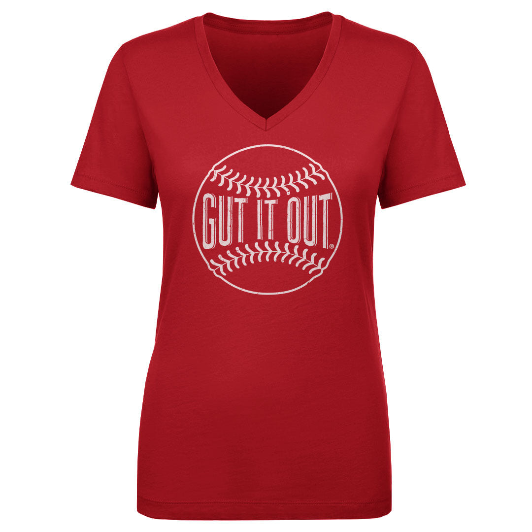 Gut It Out Foundation Women&#39;s V-Neck T-Shirt | 500 LEVEL