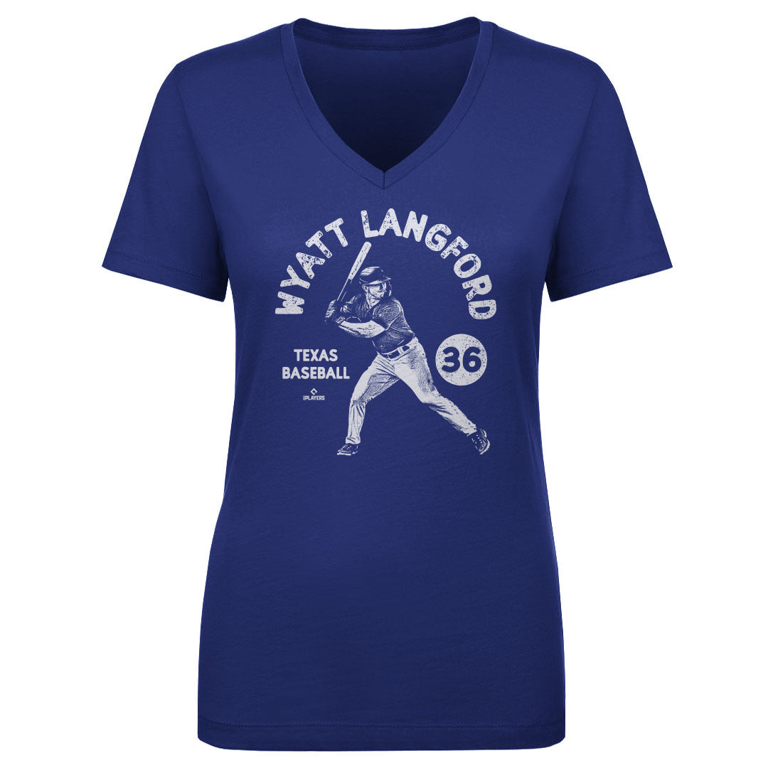 Wyatt Langford Women&#39;s V-Neck T-Shirt | 500 LEVEL