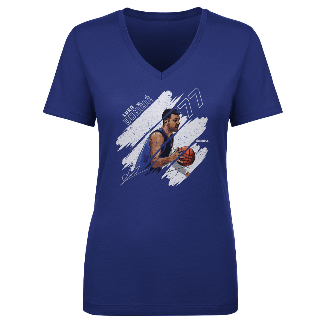 Luka Doncic Women&#39;s V-Neck T-Shirt | 500 LEVEL