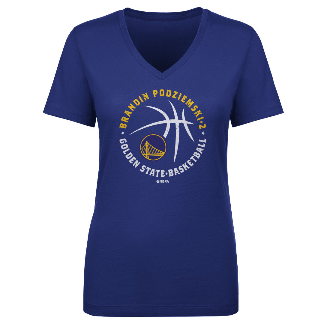 Brandin Podziemski Women&#39;s V-Neck T-Shirt | 500 LEVEL