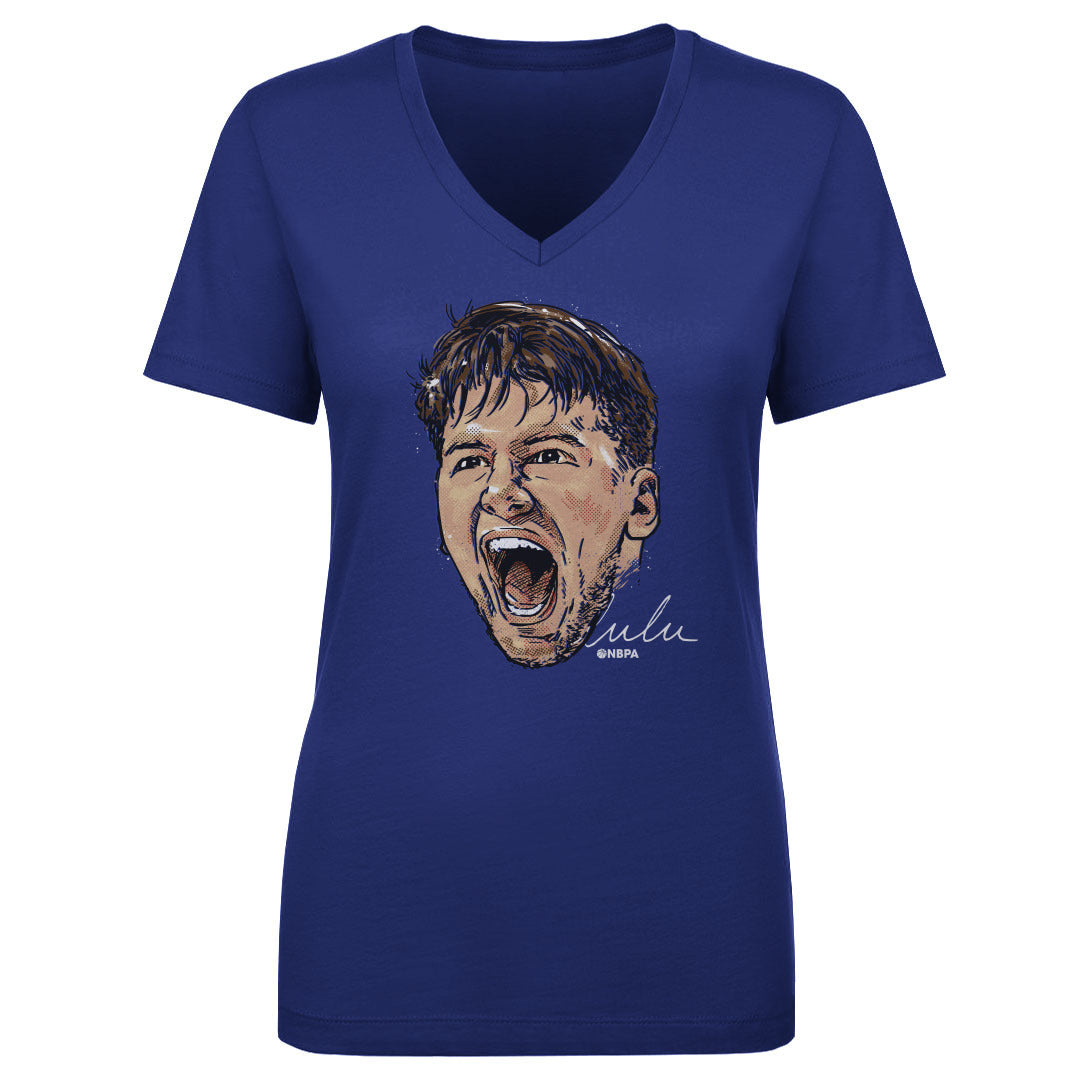 Luka Doncic Women&#39;s V-Neck T-Shirt | 500 LEVEL