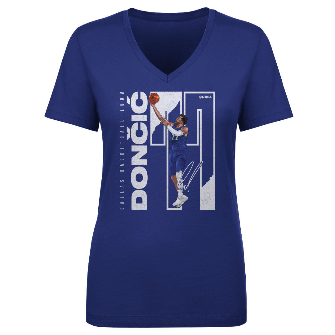 Luka Doncic Women&#39;s V-Neck T-Shirt | 500 LEVEL