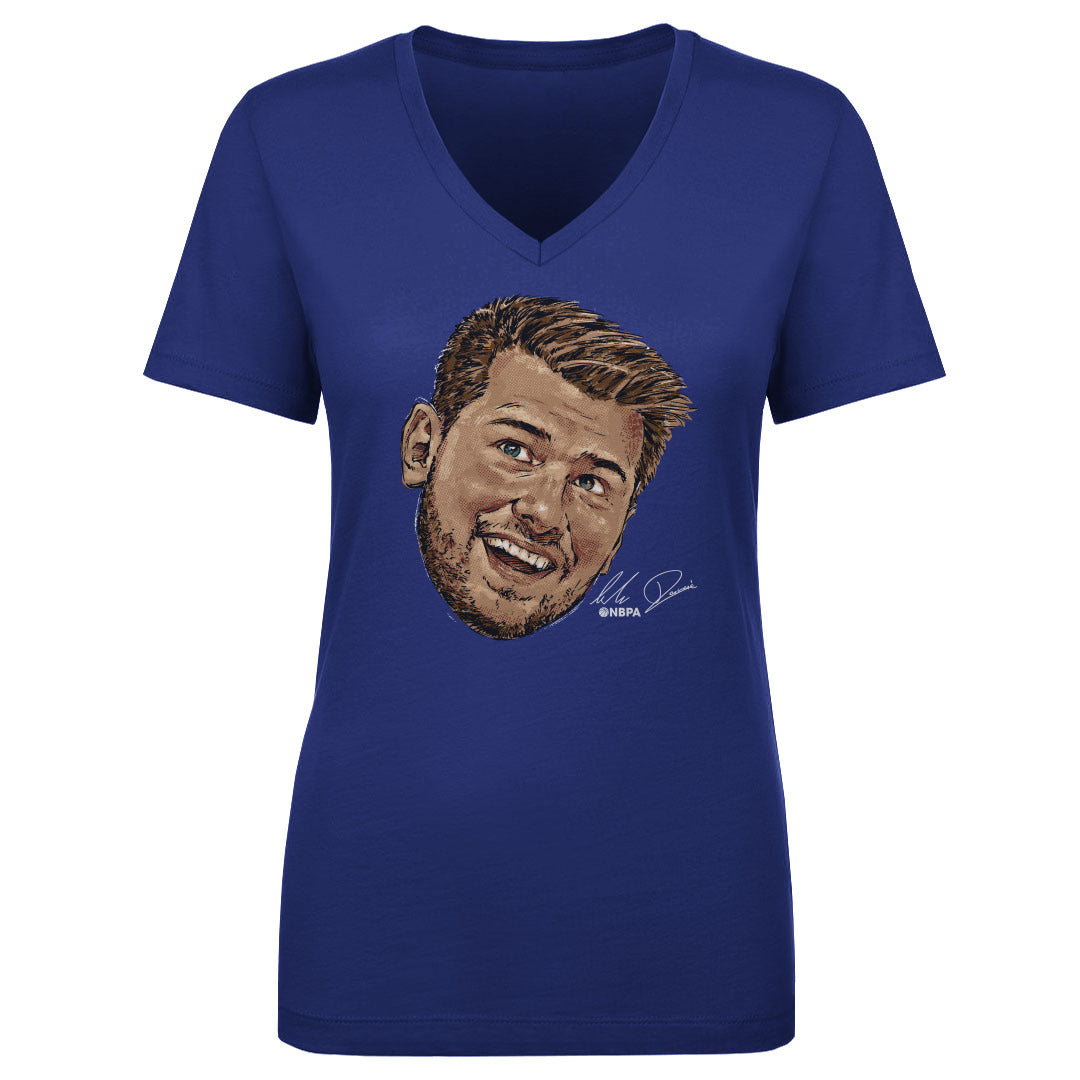 Luka Doncic Women&#39;s V-Neck T-Shirt | 500 LEVEL