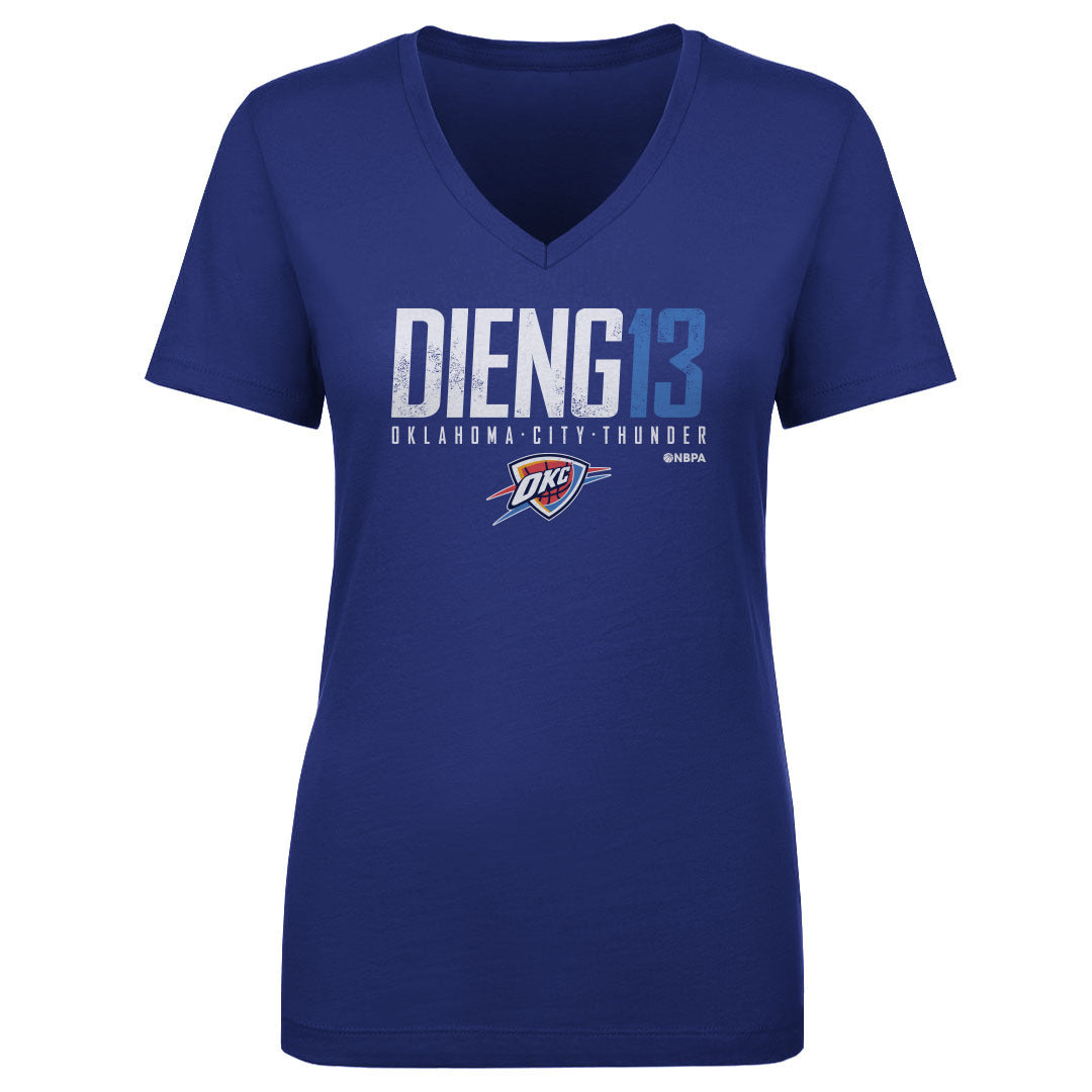 Ousmane Dieng Women&#39;s V-Neck T-Shirt | 500 LEVEL